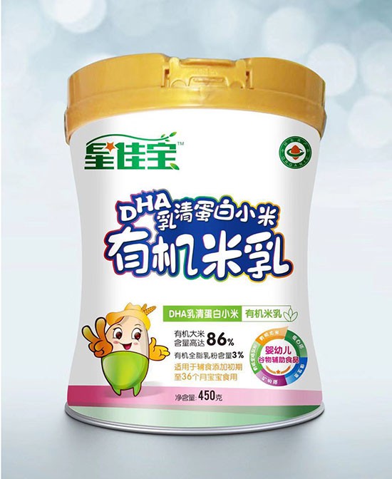 宝宝的辅食米粉选择什么品牌好 星佳宝有机米乳给宝贝更全面的营养