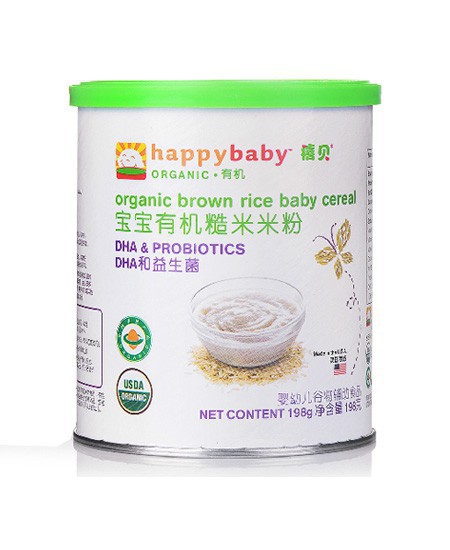 宝宝的第一口辅食 禧贝宝宝有机糙米米粉 让宝宝吃得开心