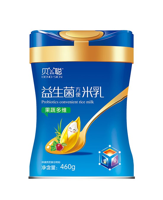 宝宝的辅食米粉成分要怎么挑好 贝诺思聪益生菌米乳有助提升宝宝保护力